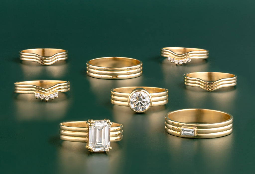 Full 18k Yellow Gold Collection