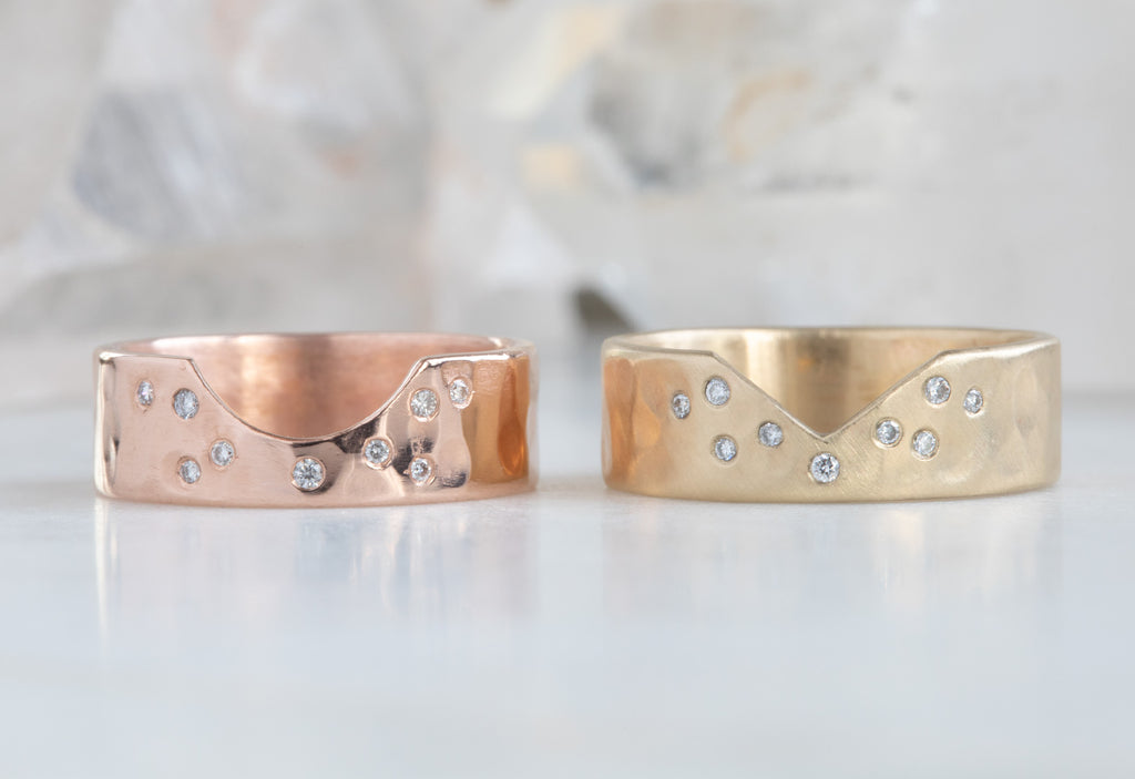 Constellation Cutout Wedding Band