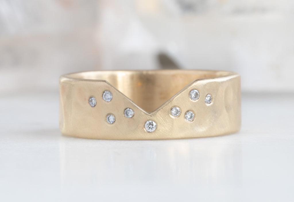 Constellation Cutout Wedding Band