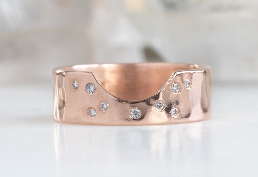 Constellation Cutout Wedding Band