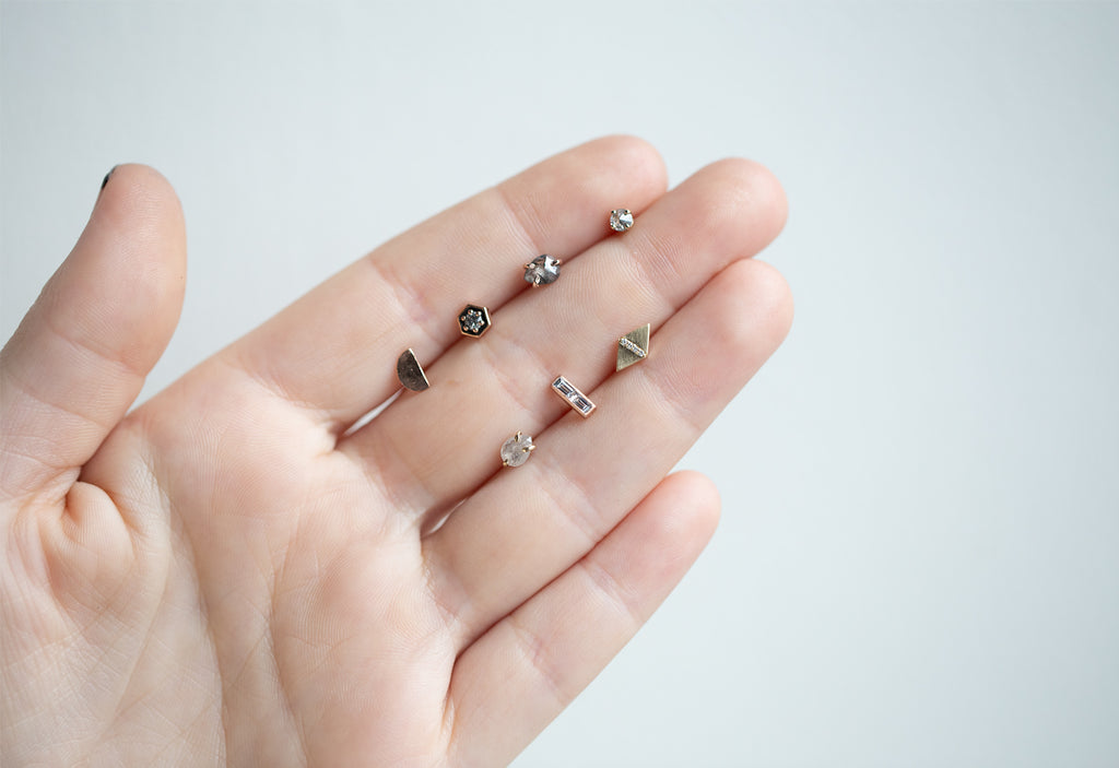 Diamond Stud Earrings