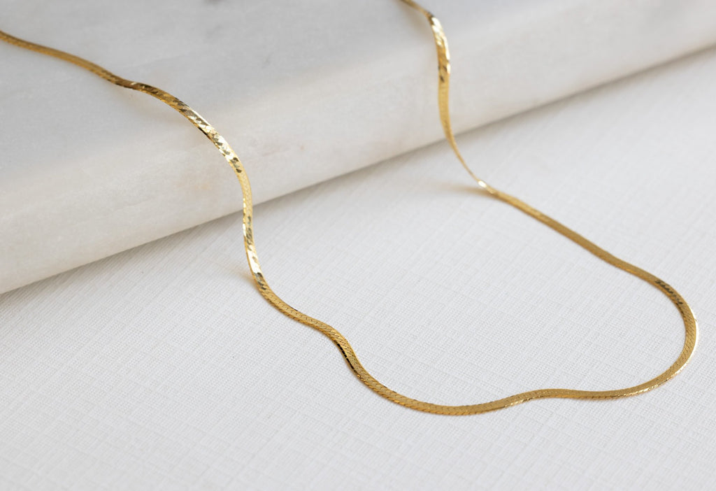 Herringbone Chain Necklace