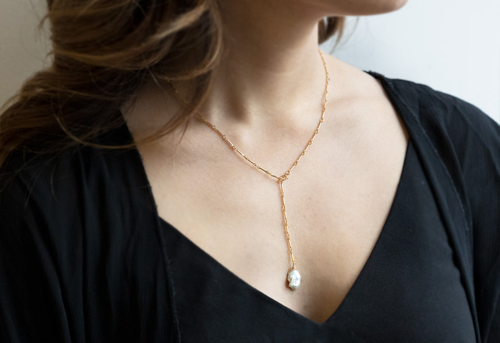 Keshi Pearl Necklace