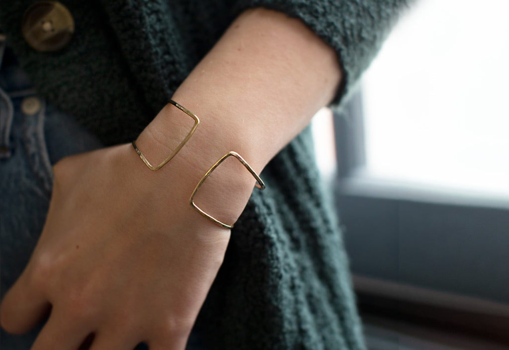 Column Cuff Bracelet