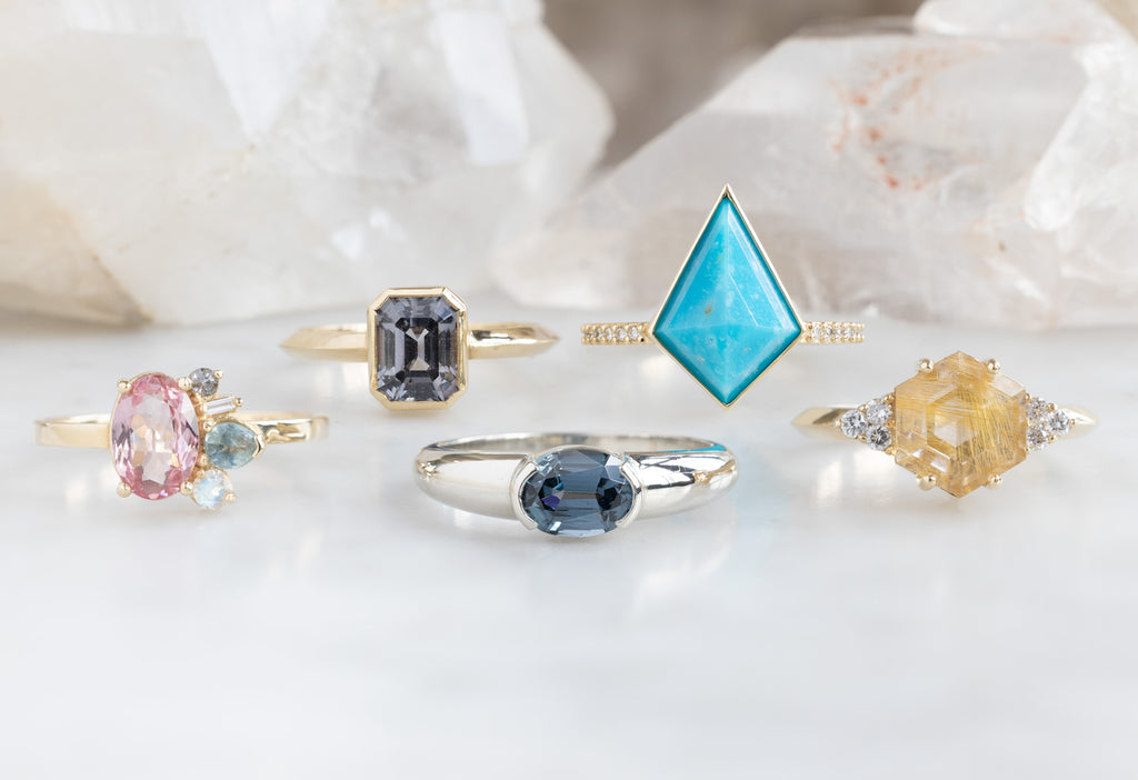 Design Your Own Custom Natural Gemstone Ring