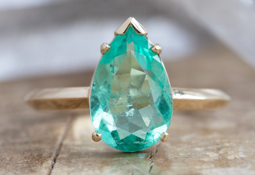 Design Your Own Emerald Engagement Ring