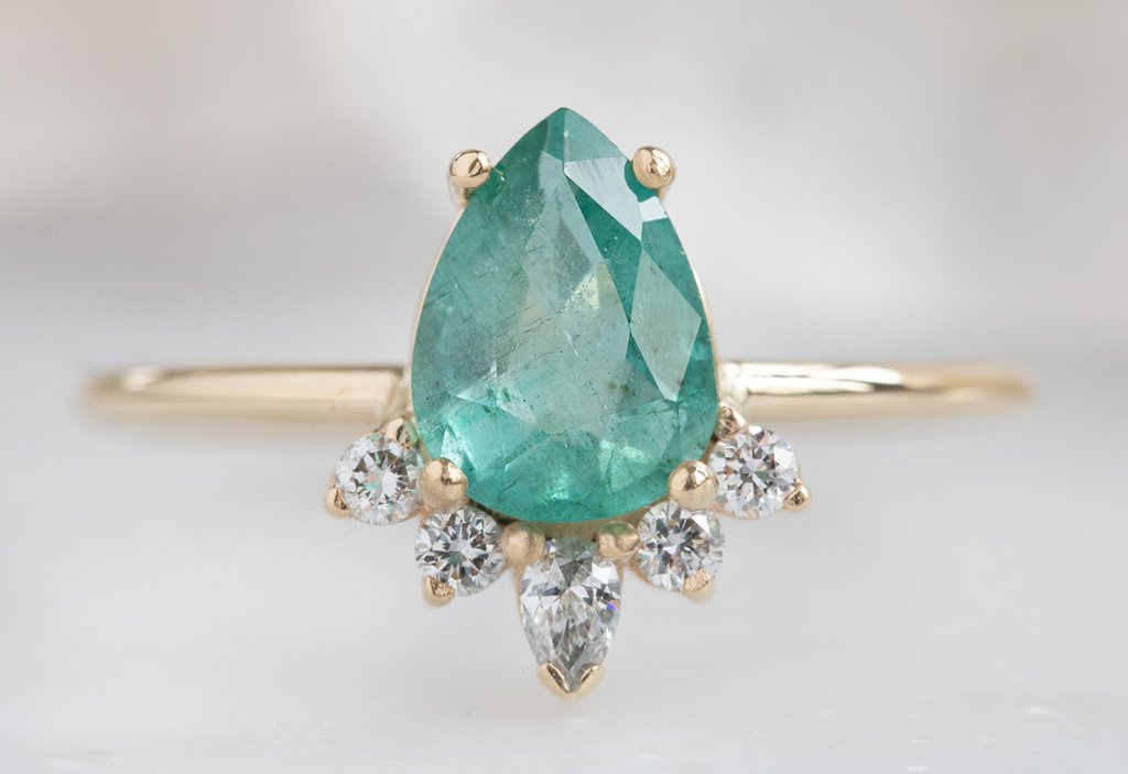 Design Your Own Emerald Engagement Ring