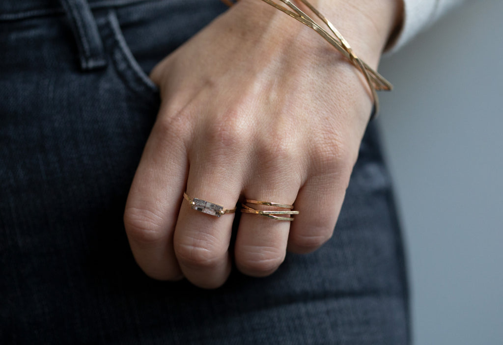 Geometric Stacking Ring Set